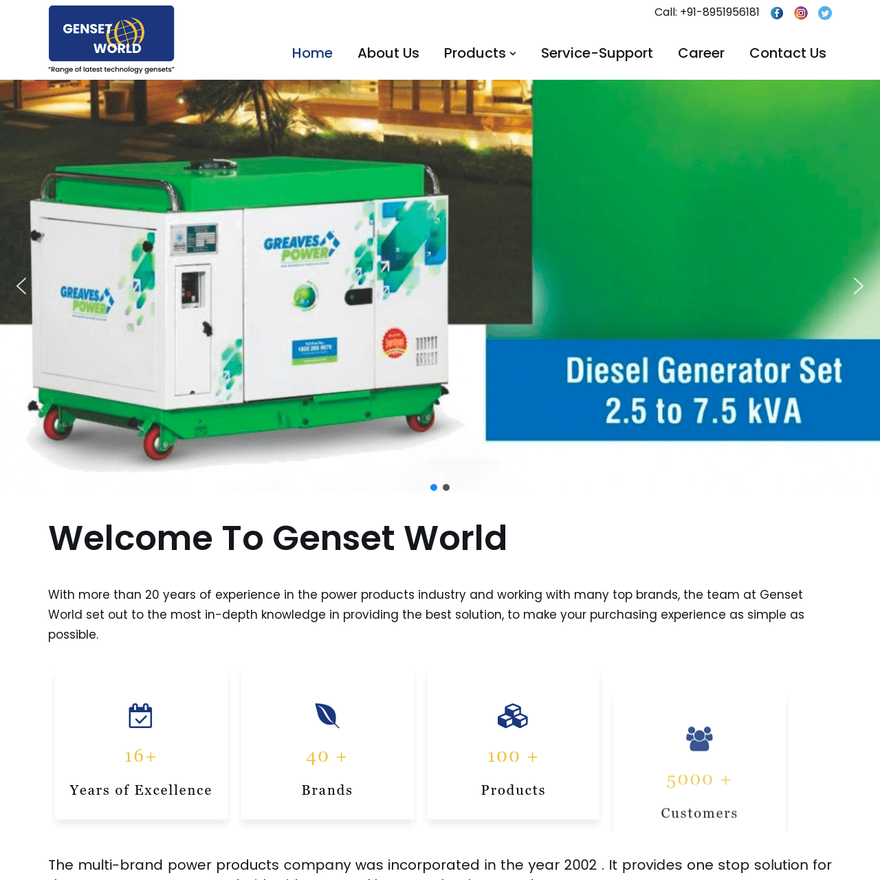 Client - Genset World
